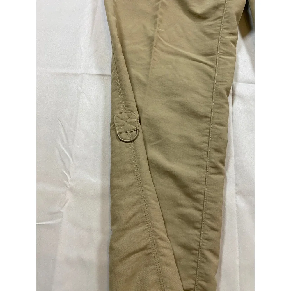 The North Face Women's Khaki Zip Off Convertible Cargo‎ Hiking Pants 10 Gorpcore